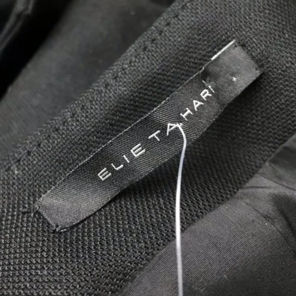 Elie Tahari Tailored Black Bristol Blazer - Picture 5 of 11